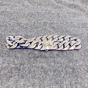 Bad MoFo Cuban Link Chrome Dog Collar - 22”